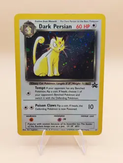 Dark Persian Pokemon Black Star Promo Holo #17 Pokemon Card WOTC 1999 - Image 1