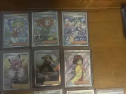 Pokemon Full Art Trainer Supporter Trainer TCG Card Lot Of 13 - NM/M Waifu - Image 3