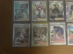 Pokemon Full Art Trainer Supporter Trainer TCG Card Lot Of 13 - NM/M Waifu - Image 4