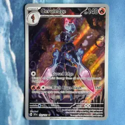 Pokemon TCG Ceruledge: Surging Sparks Illustration Rare Card 197/191 - Image 1