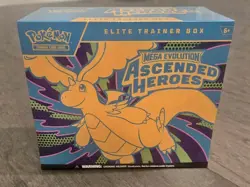 Pokemon Mega Evolution Ascended Heroes Elite Trainer Box Booster Promo 65 Cards - Image 1