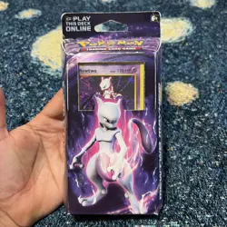 Mewtwo Mayhem Theme Deck Pokemon XY Evolutions TCG 60 Card 820650801600 - Image 1