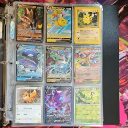 Pokemon TCG Binder lot Promo, Stamped, Full Art, EX, Cosmo holo 90 cards NM -MP - Image 3