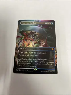Supreme Verdict Borderless Foil TMNT Card #0134 MTG LP - Image 1