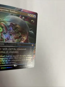Supreme Verdict Borderless Foil TMNT Card #0134 MTG LP - Image 2