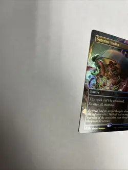 Supreme Verdict Borderless Foil TMNT Card #0134 MTG LP - Image 5