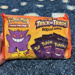 Pokemon TCG Booster Trick or Trade Trading Card Game 40 Mini Packs - Image 1