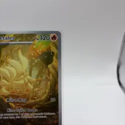 Pokemon TCG Ninetales Obsidian Flames Holo Card 199/197 - Image 3