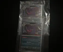 2x Tongue Swirl Pokemon Gengar GameStop Promo Stamped Card English SEALED - Image 2