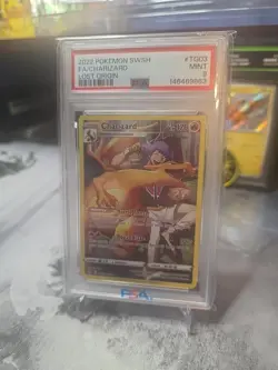 Pokemon Charizard Lost Origin Ultra Rare Card TG03/TG30 - Image 1