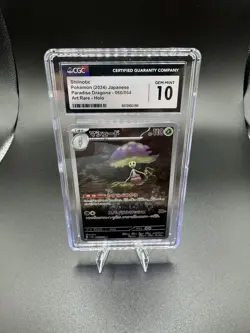 CGC 10 Shiinotic 066/064 AR Art Rare Paradise Dragona sv7a Graded Pokemon Card - Image 1