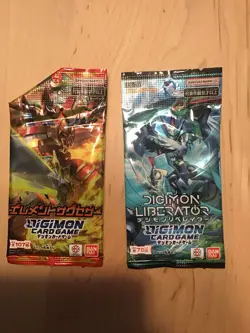 Digimon Card Game Booster Box 2x Factory Sealed New - Image 1