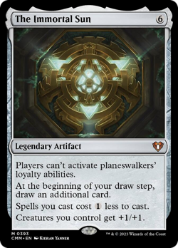 The Immortal Sun [Commander Masters] Magic MTG - Image 1
