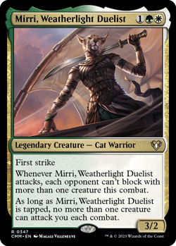 Mirri, Weatherlight Duelist [Commander Masters] Magic MTG - Image 1