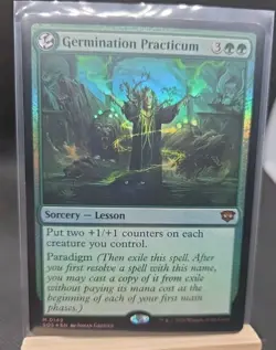 Germination Practicum Mythic#149 (Foil) Secrets of Strixhaven Magic MTG SOS - Image 1