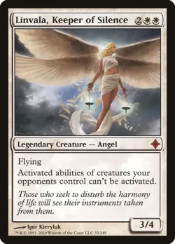 Linvala, Keeper of Silence [Rise of the Eldrazi] Magic MTG - Image 1