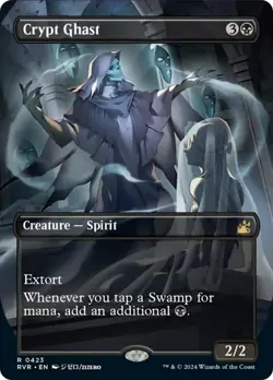 Crypt Ghast (Anime Borderless) [Ravnica Remastered] Magic MTG - Image 1