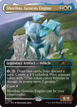 Shorikai, Genesis Engine (Rainbow Foil) [Secret Lair Drop Series] Magic MTG - Image 1