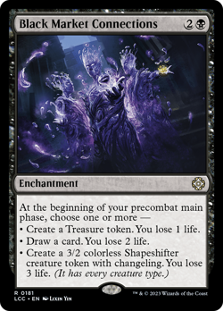 Black Market Connections [The Lost Caverns of Ixalan Commander] Magic MTG - Image 1