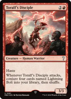 Toralf's Disciple [Mystery Booster 2] Magic MTG - Image 1