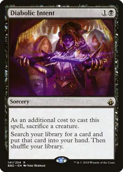 Diabolic Intent [Battlebond] Magic MTG - Image 1