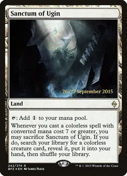 Sanctum of Ugin [Battle for Zendikar Prerelease Promos] Magic MTG - Image 1