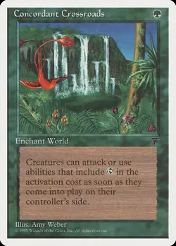 Concordant Crossroads [Chronicles] Magic MTG - Image 1