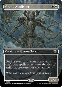 Grand Abolisher (Borderless Alternate Art) [Commander Masters] Magic MTG - Image 1