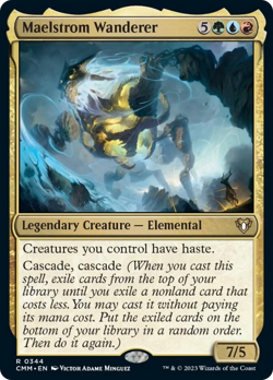 Maelstrom Wanderer [Commander Masters] Magic MTG - Image 1