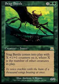 Stag Beetle - Light Play MTG Onslaught - Image 1