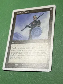 **COAT OF ARMS** ~7th Ed ~ MTG: Magic the Gathering, Moderate Play (LP) - Image 4