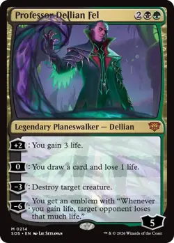 Professor Dellian Fel Secrets of Strixhaven NM MTG Non-Foil - Image 1