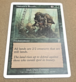 Nature's Revolt MTG 7th Edition Regular LP 260/350 - Image 2