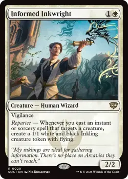 Informed Inkwright - Secrets of Strixhaven - MtG - NM - Image 1