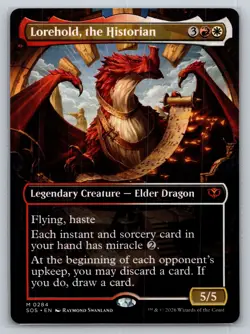 Lorehold, the Historian (Borderless) Secrets of Strixhaven Regular - Image 1