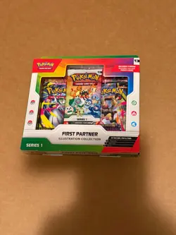 Pokemon TCG First Partner Illustration Collection Series 1 New Sealed - Image 1