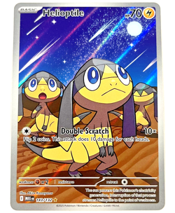 Pokemon Mega Evolution - Helioptile - Illustration Rare NM+/MINT - 143/132 - Image 1