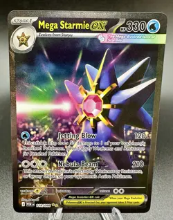 Pokemon Perfect Order Mega Starmie EX Special Illustration Rare #118/088 SIR - Image 1