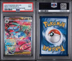Pokemon 2025 Mega Venusaur ex 177/132 Special Illustration Rare Holo PSA 9 - Image 3