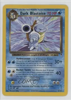 Dark Blastoise Pokemon Team Rocket #20 2000 - Image 1