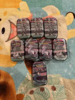 Pokemon TCG 2020 Galar Power Mini Tin Lot of 8 Factory Sealed - Image 1
