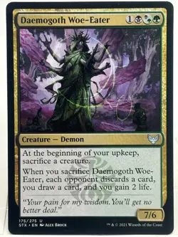 Daemogoth Woe-Eater LP* Strixhaven ENGLISH 175/275 mtg -UnltdCards - Image 1