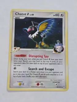 Chatot G Supreme Victors LV.49 54/147 Pokemon - Image 1