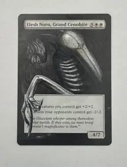 Elesh Norn - Eric Klug MTG Alter - H. R. Giger Alien - Image 1