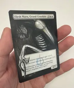 Elesh Norn - Eric Klug MTG Alter - H. R. Giger Alien - Image 3