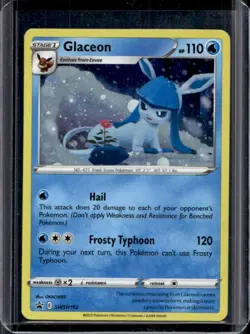 2019-2023 Pokemon SWSH Black Star Promos Glaceon #SWSH192 - Image 1