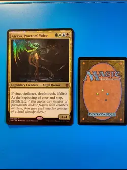 MTG 1x FOIL OVERSIZED Atraxa, Praetors' Voice Commander Magic Gathering x1 NM - Image 1