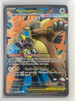 Mega Kangaskhan ex 164/132 Ultra Rare Mega Evolution Pokemon NM - Image 1