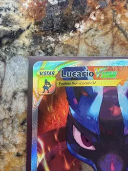 Lucario VSTAR SWSH291 SWSH Sword & Shield Promo LP-MP READ Disc. - Image 2