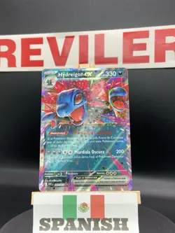 Pokemon Hydreigon ex Double Rare SV: White Flare #067/086 Spanish - NM - Image 1